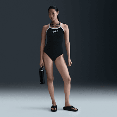 NIKE - yuu♪NIKE GOLF★ストレッチブラックワンピース　レディース女性 yuu様専用♪NIKE GOLF☆ストレッチブラックワンピース